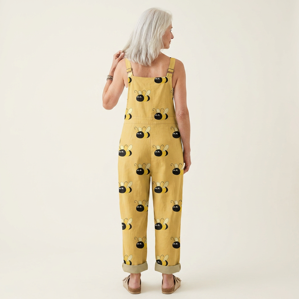 Maxime | Latzhose mit sprudelndem Sonnenmuster