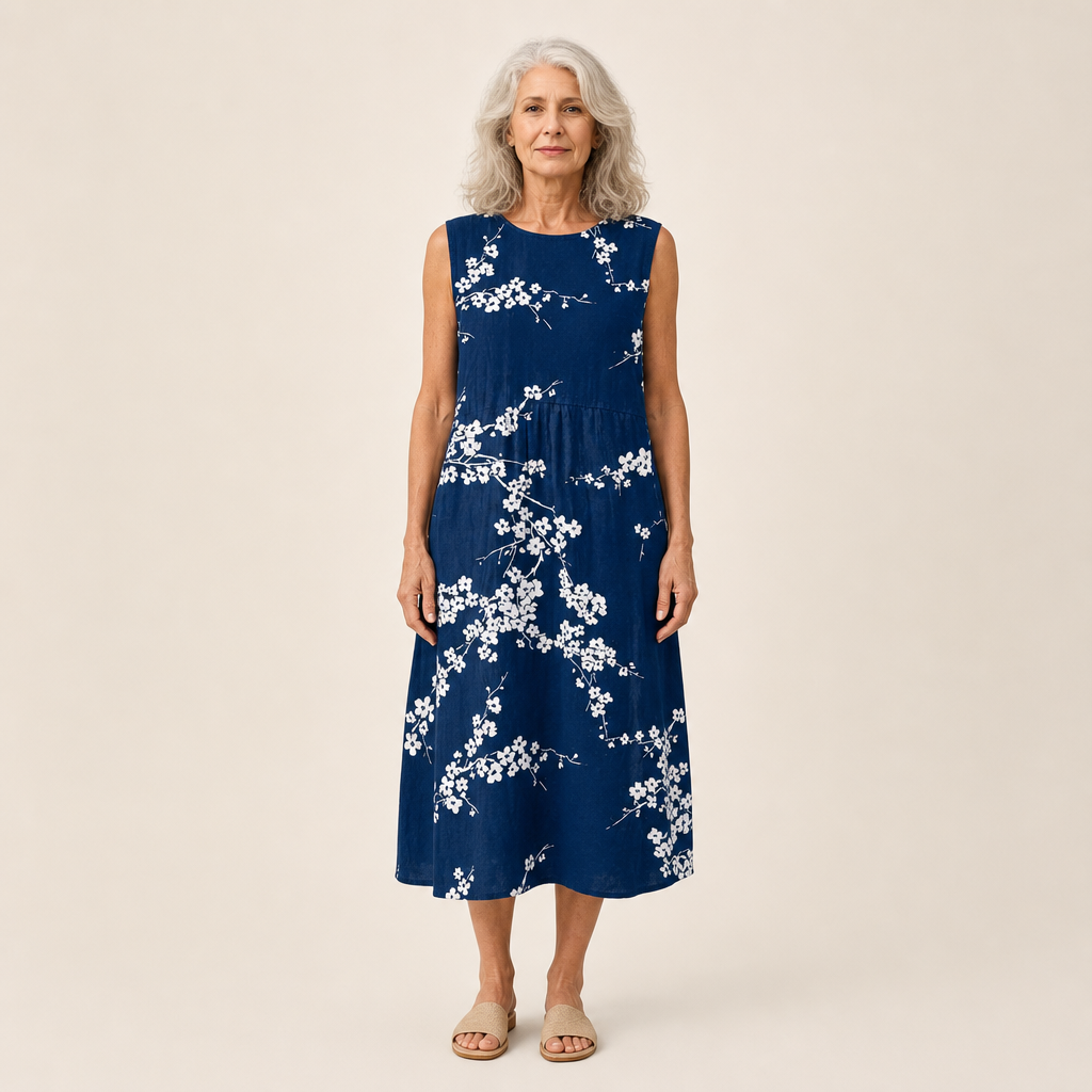 Mélina - Fließendes und bequemes Kleid