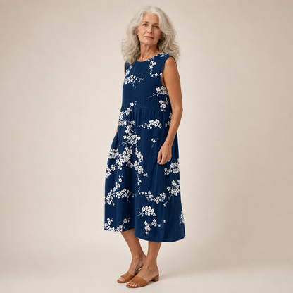 Mélina - Fließendes und bequemes Kleid