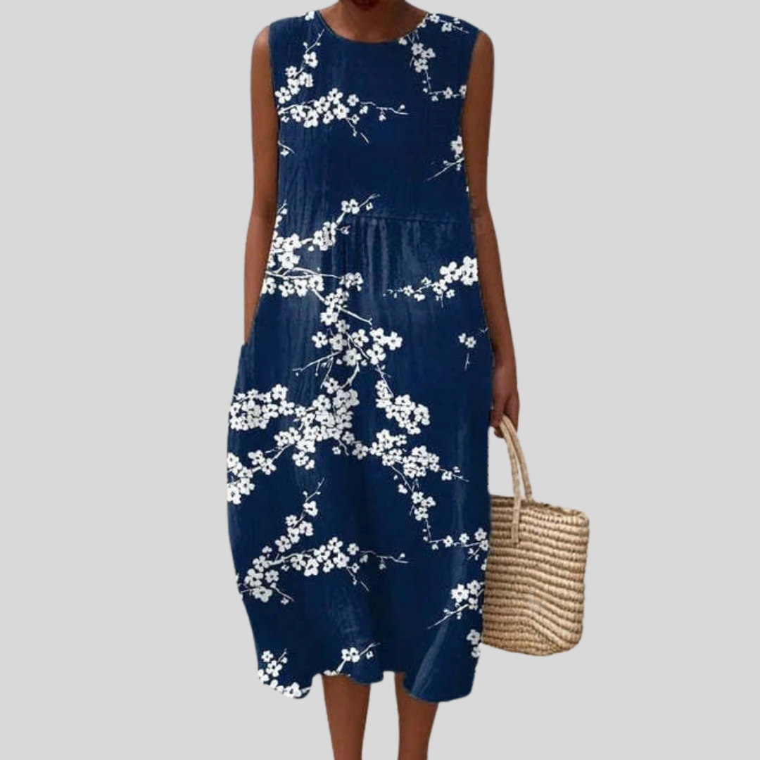 Mélina - Fließendes und bequemes Kleid
