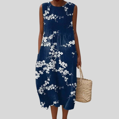 Mélina - Fließendes und bequemes Kleid