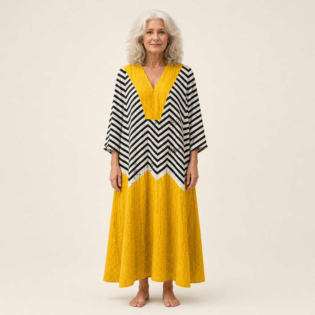Mia - Flatterndes bedrucktes Sommerkleid