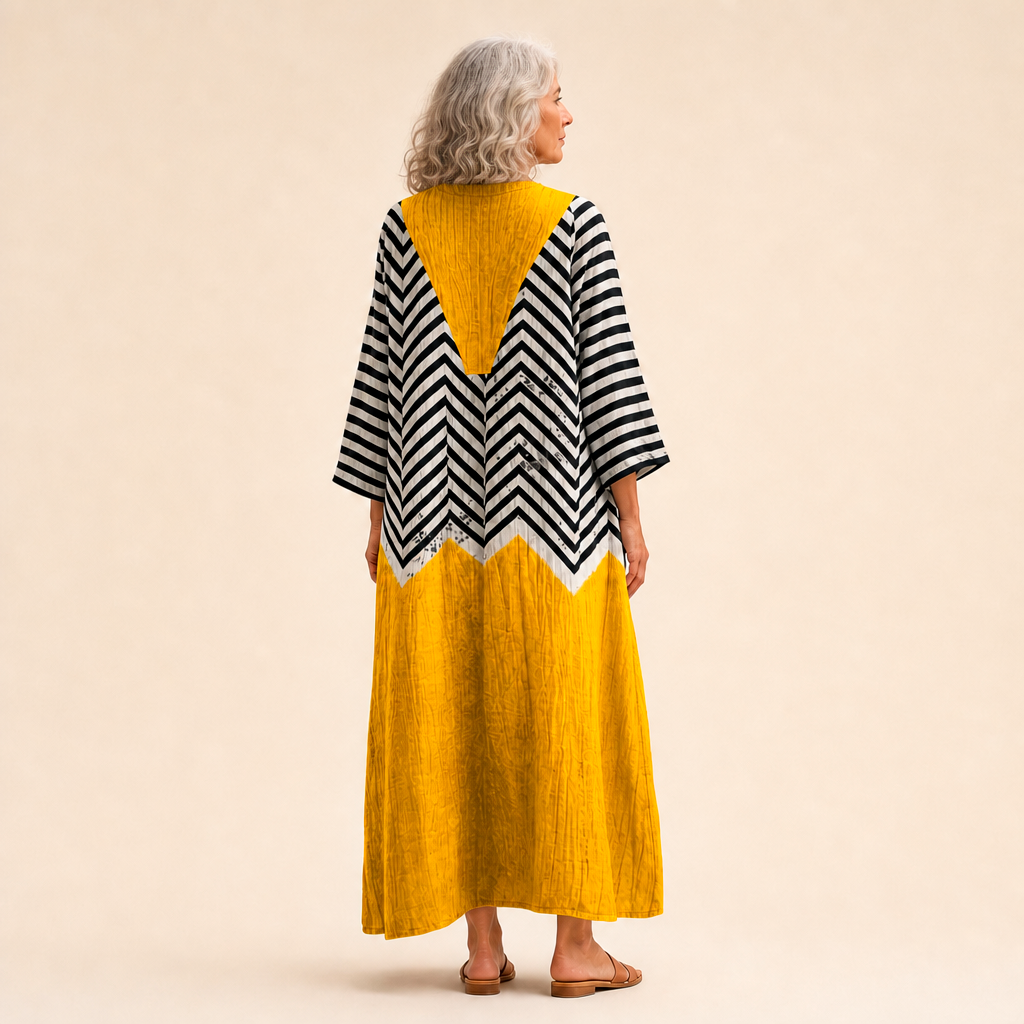 Mia - Flatterndes bedrucktes Sommerkleid
