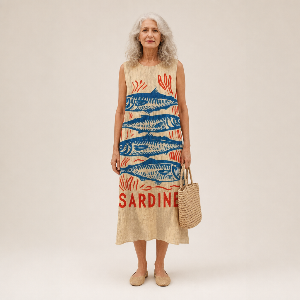 Noémie - Fließendes und bequemes Kleid