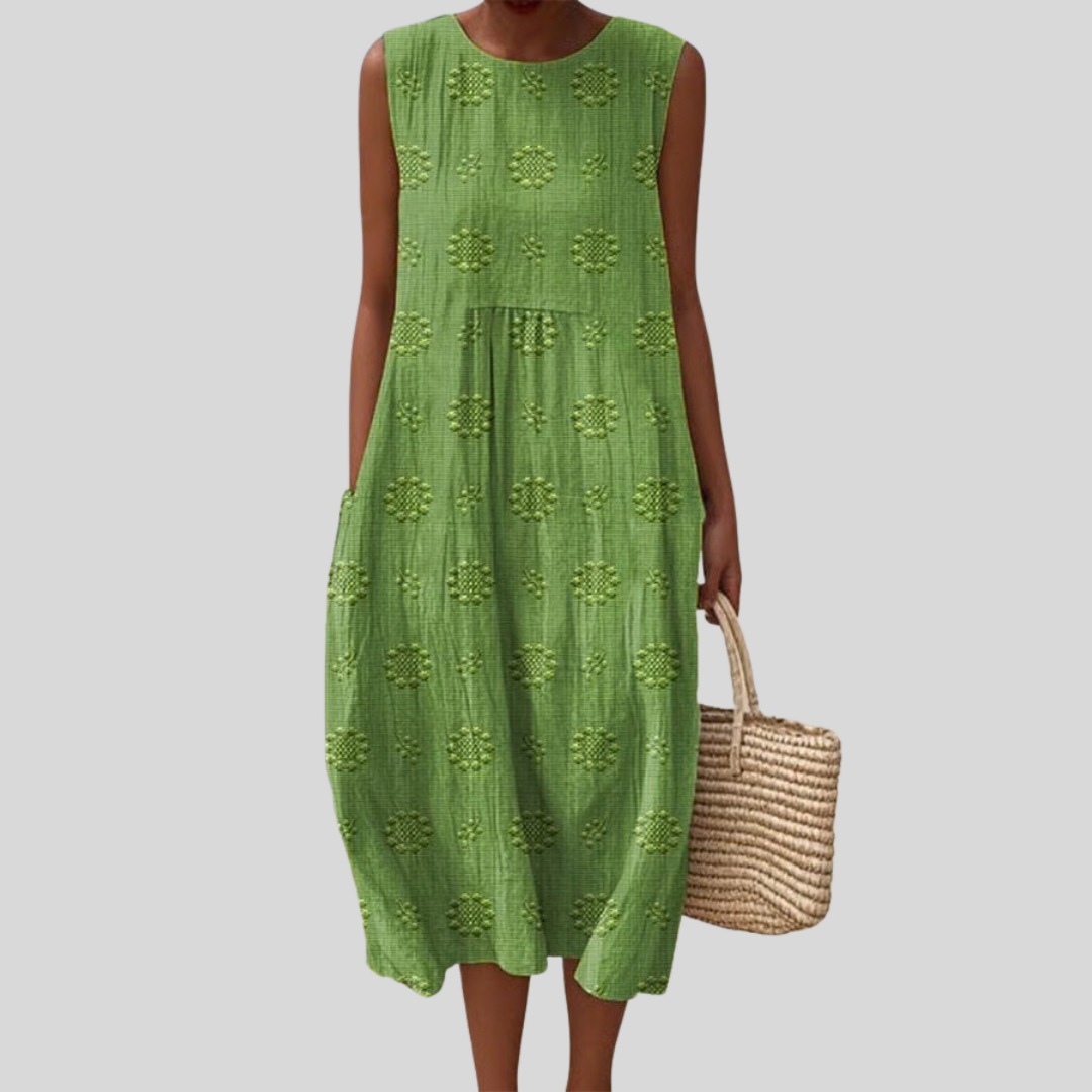 Odette - Fließendes und bequemes Kleid