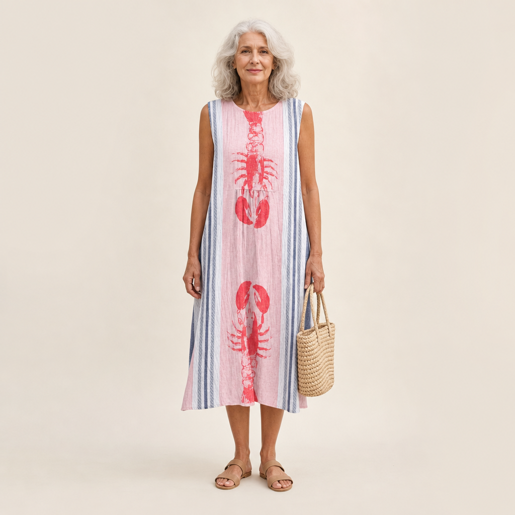 Ombline - Fließendes und bequemes Kleid