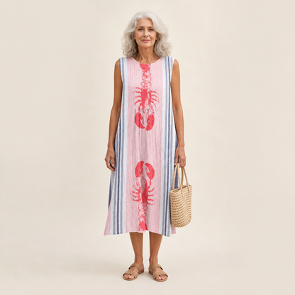 Ombline - Fließendes und bequemes Kleid