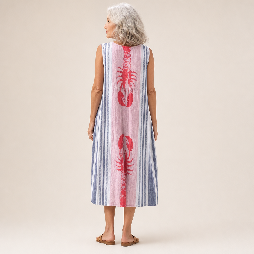 Ombline - Fließendes und bequemes Kleid