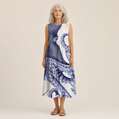 Oriane - Fließendes und bequemes Kleid