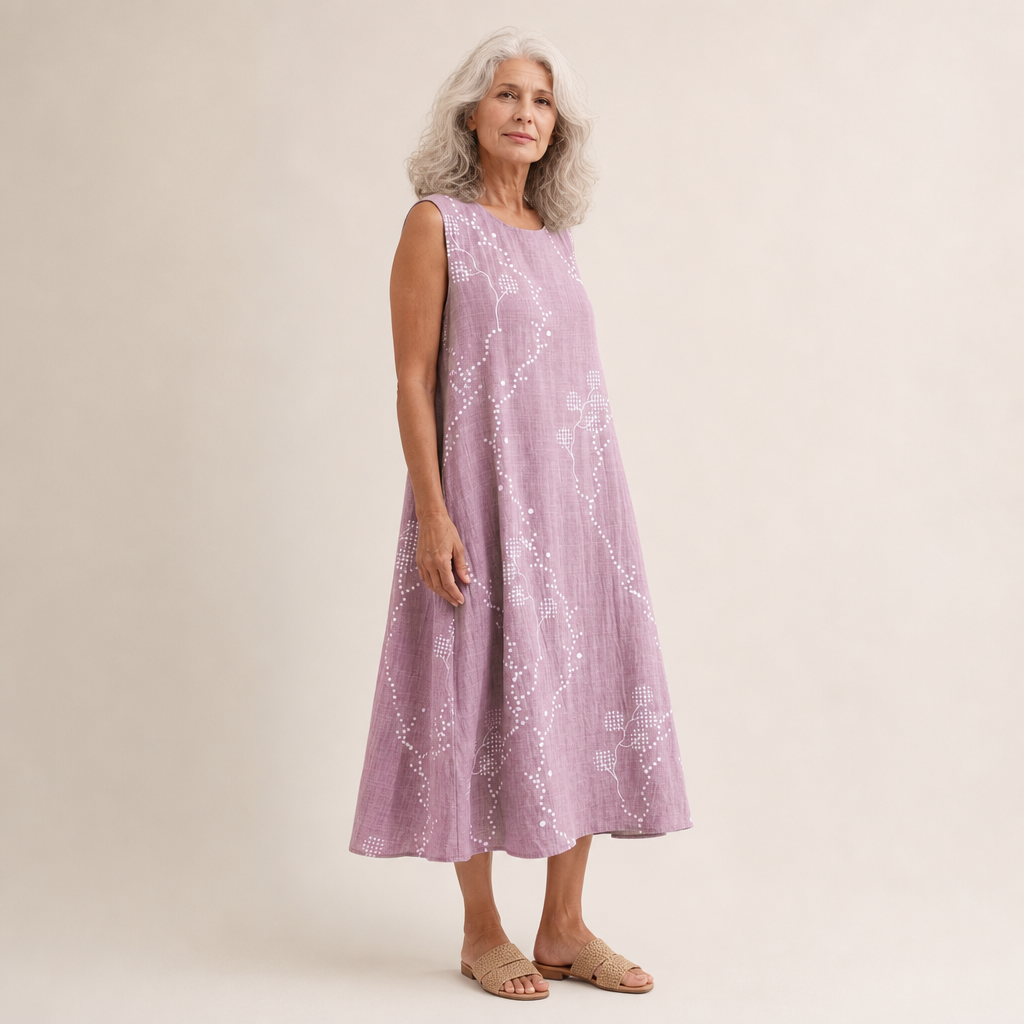 Quiterie - Fließendes und bequemes Kleid