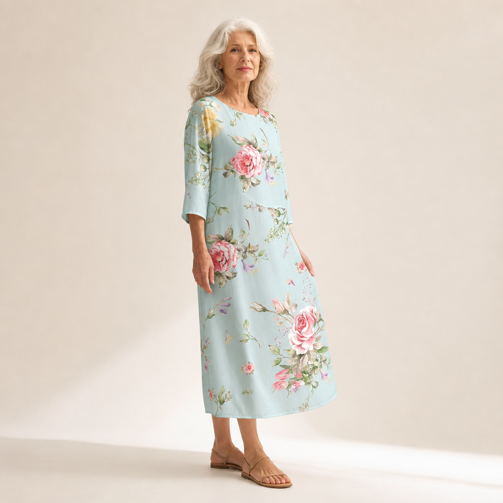 Rosalie - Langes, fließendes, schickes und bequemes Kleid