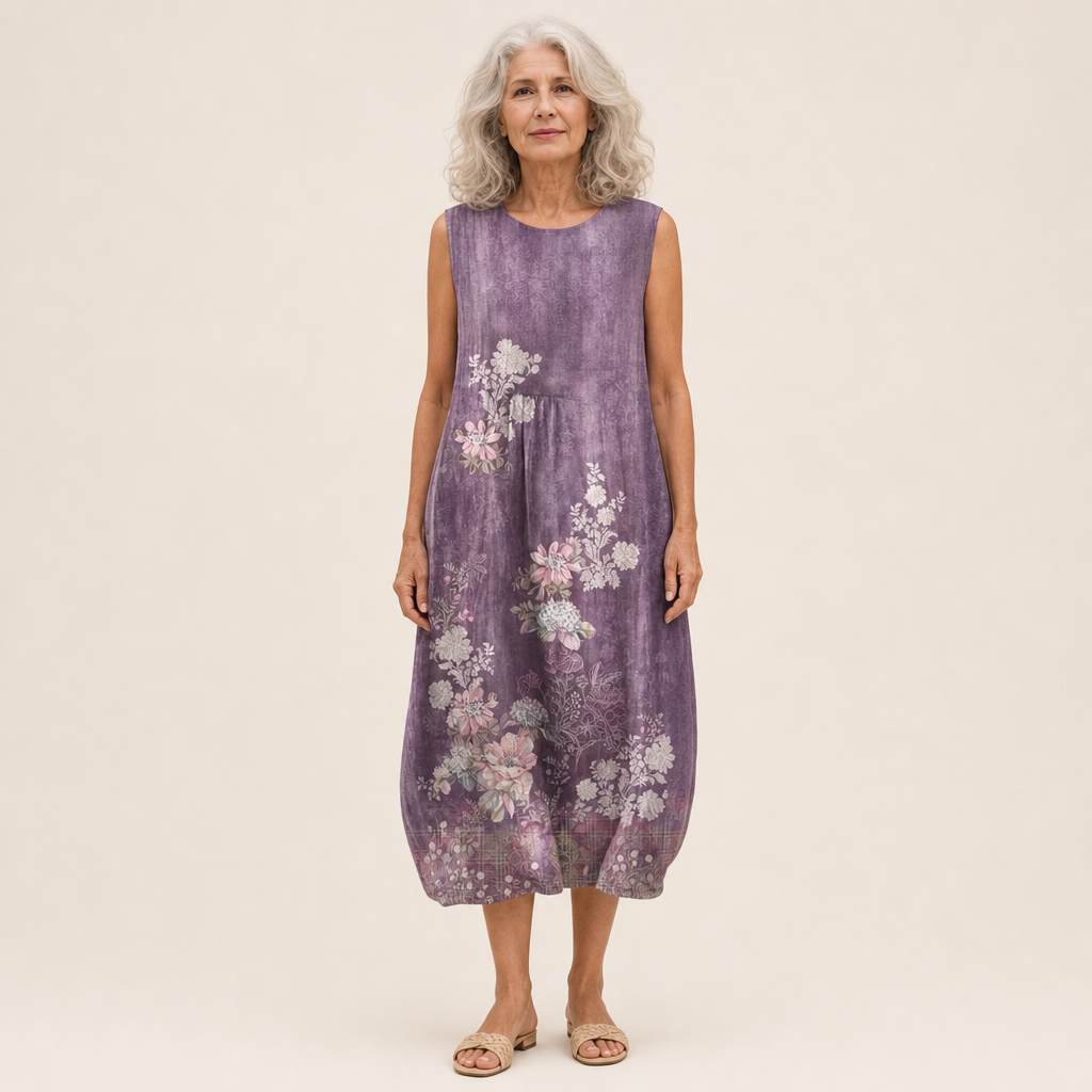 Roxane - Fließendes und bequemes Kleid