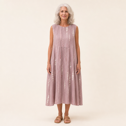 Sasha - Bequemes Sommerkleid ohne Ärmel