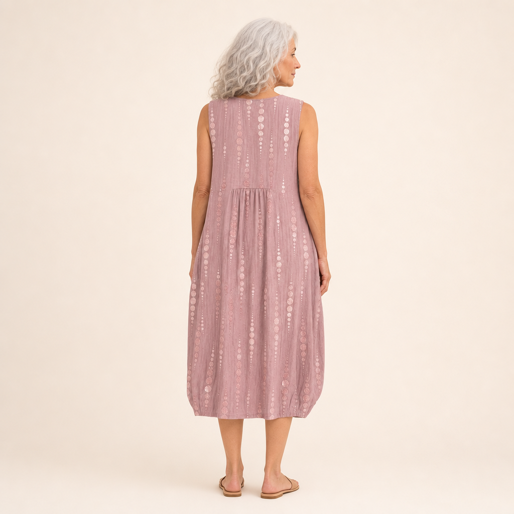 Sasha - Bequemes Sommerkleid ohne Ärmel