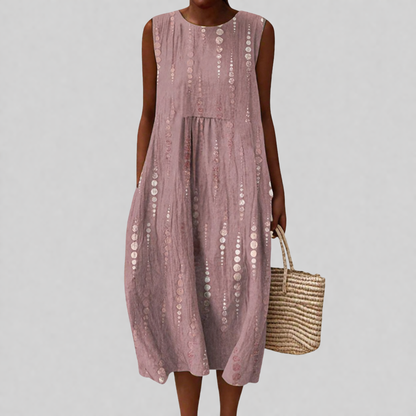 Sasha - Bequemes Sommerkleid ohne Ärmel