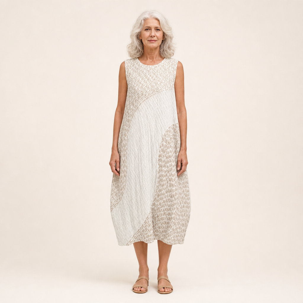 Sidonie - Fließendes und bequemes Kleid