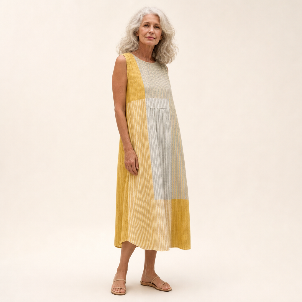 Simone - Fließendes und bequemes Kleid