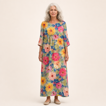 Solène - Langes, fließendes, schickes und bequemes Kleid