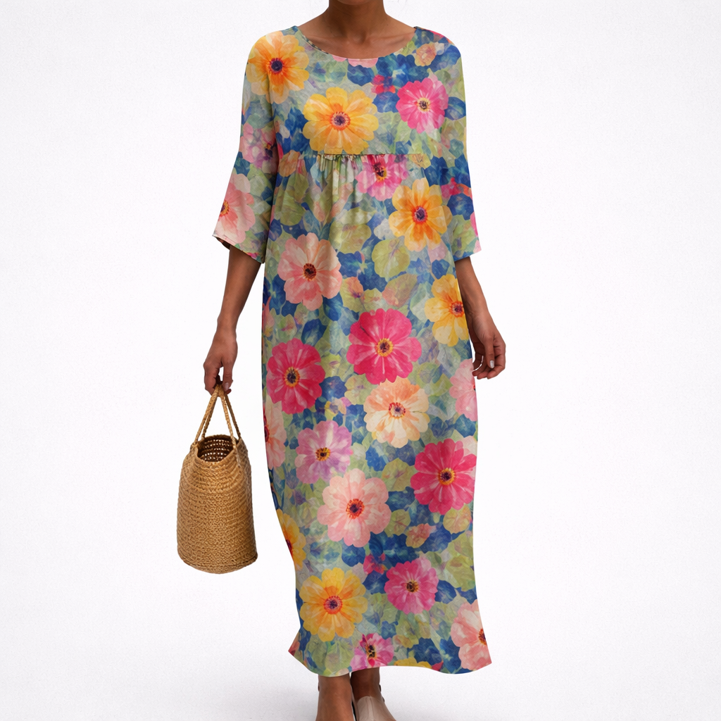 Solène - Langes, fließendes, schickes und bequemes Kleid