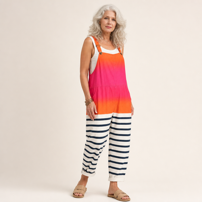 Susanne | Latzhose mit marineblauem Farbverlauf