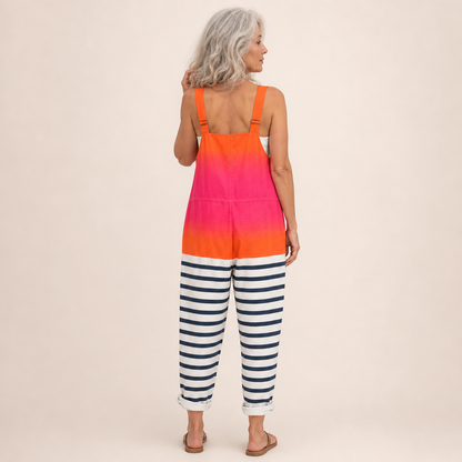 Susanne | Latzhose mit marineblauem Farbverlauf