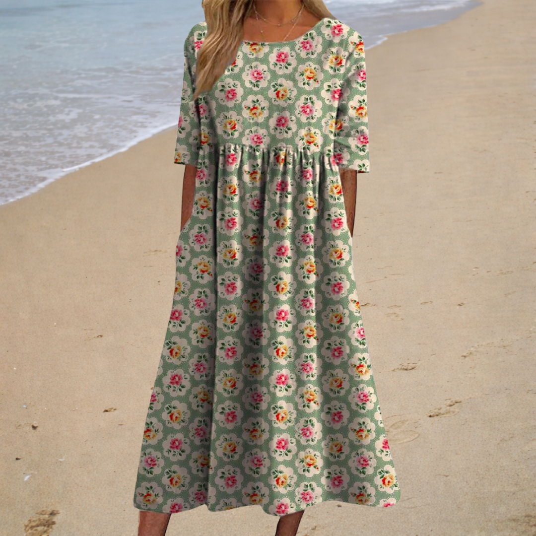 Thais - Langes, fließendes, schickes und bequemes Kleid