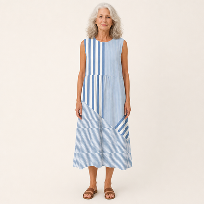 Tiphaine - Fließendes und bequemes Kleid