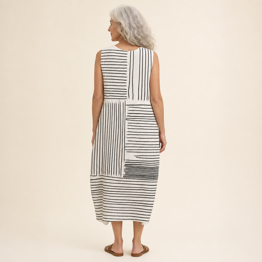 Vivienne - Bequemes Sommerkleid ohne Ärmel