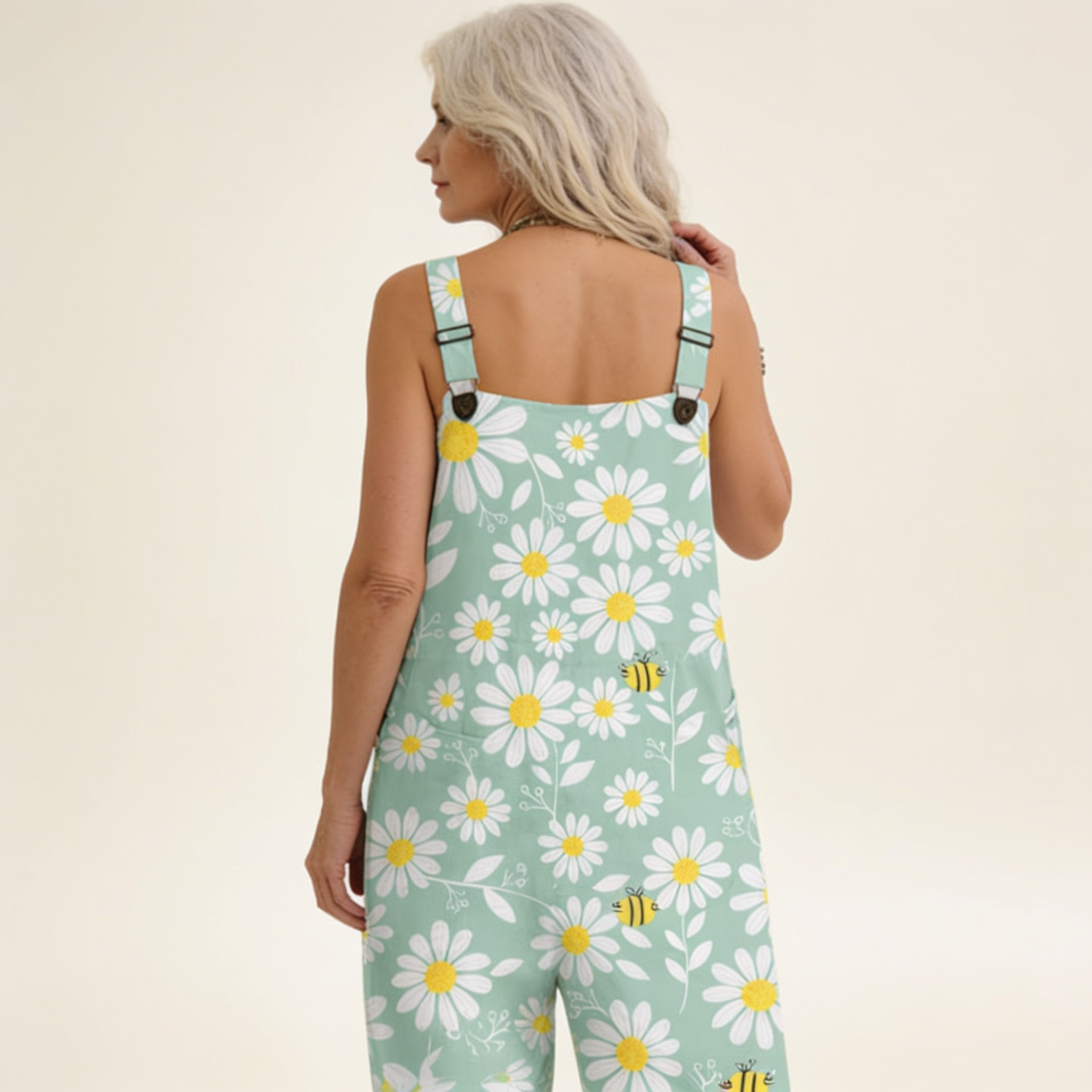 Wendy | Latzhose mit strahlenden Margeriten
