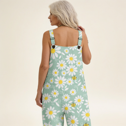 Wendy | Latzhose mit strahlenden Margeriten