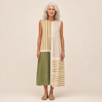 Zélie - Bequemes Sommerkleid ohne Ärmel