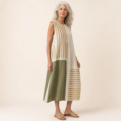 Zélie - Bequemes Sommerkleid ohne Ärmel