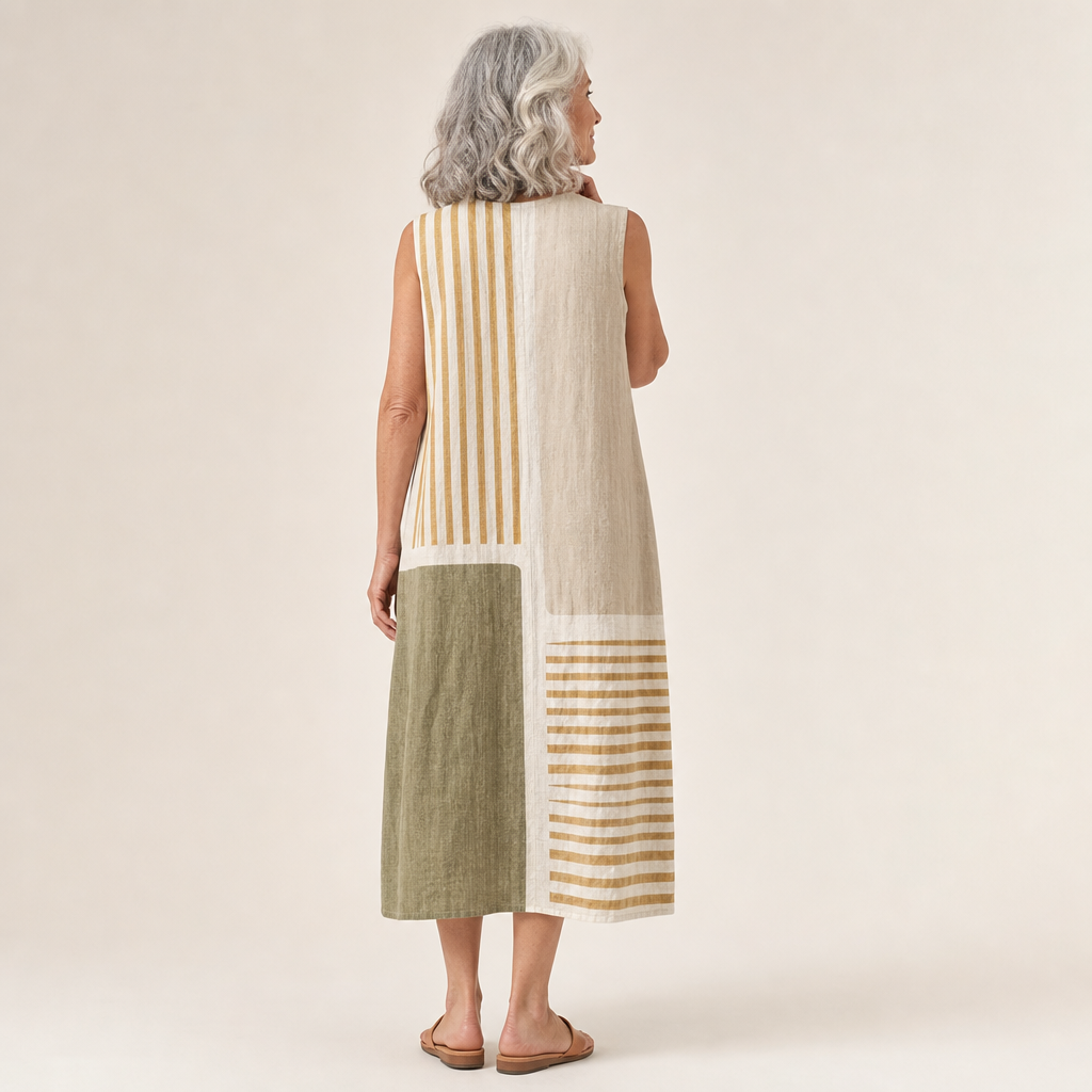 Zélie - Bequemes Sommerkleid ohne Ärmel